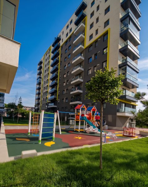 Curte interioară zonă comună Novum 56